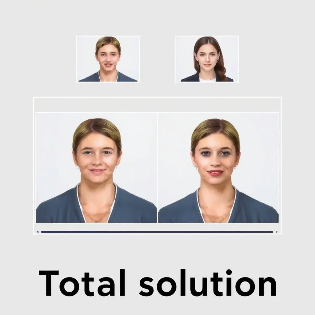 The effect of a woman face replacement，reflecting the power of AI Face Swapper Online Free.